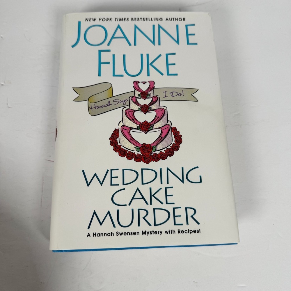 Wedding Cake Murder Joanne Fluke 2016 First Edition Hardcover Mystery Recipes